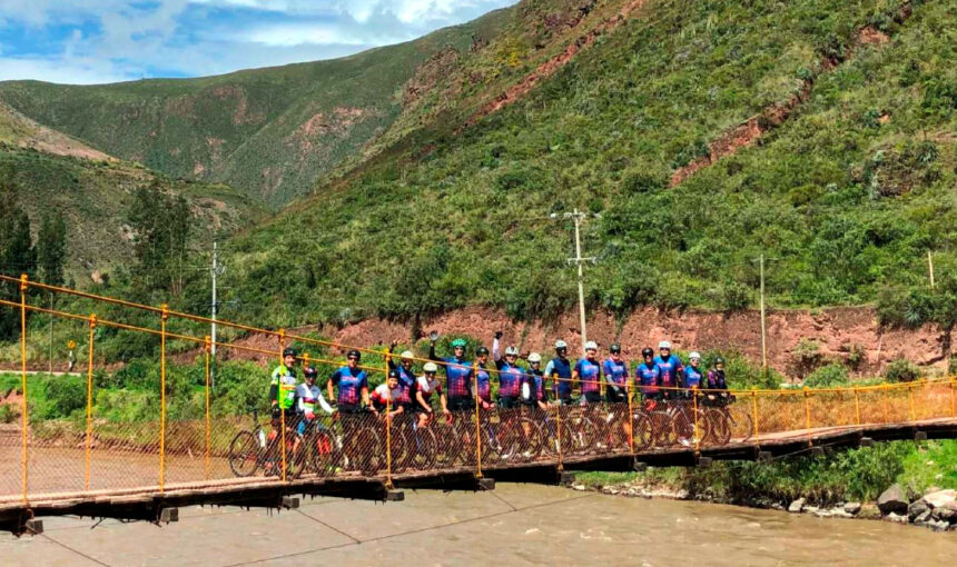 Biking in the Andes of Cusco